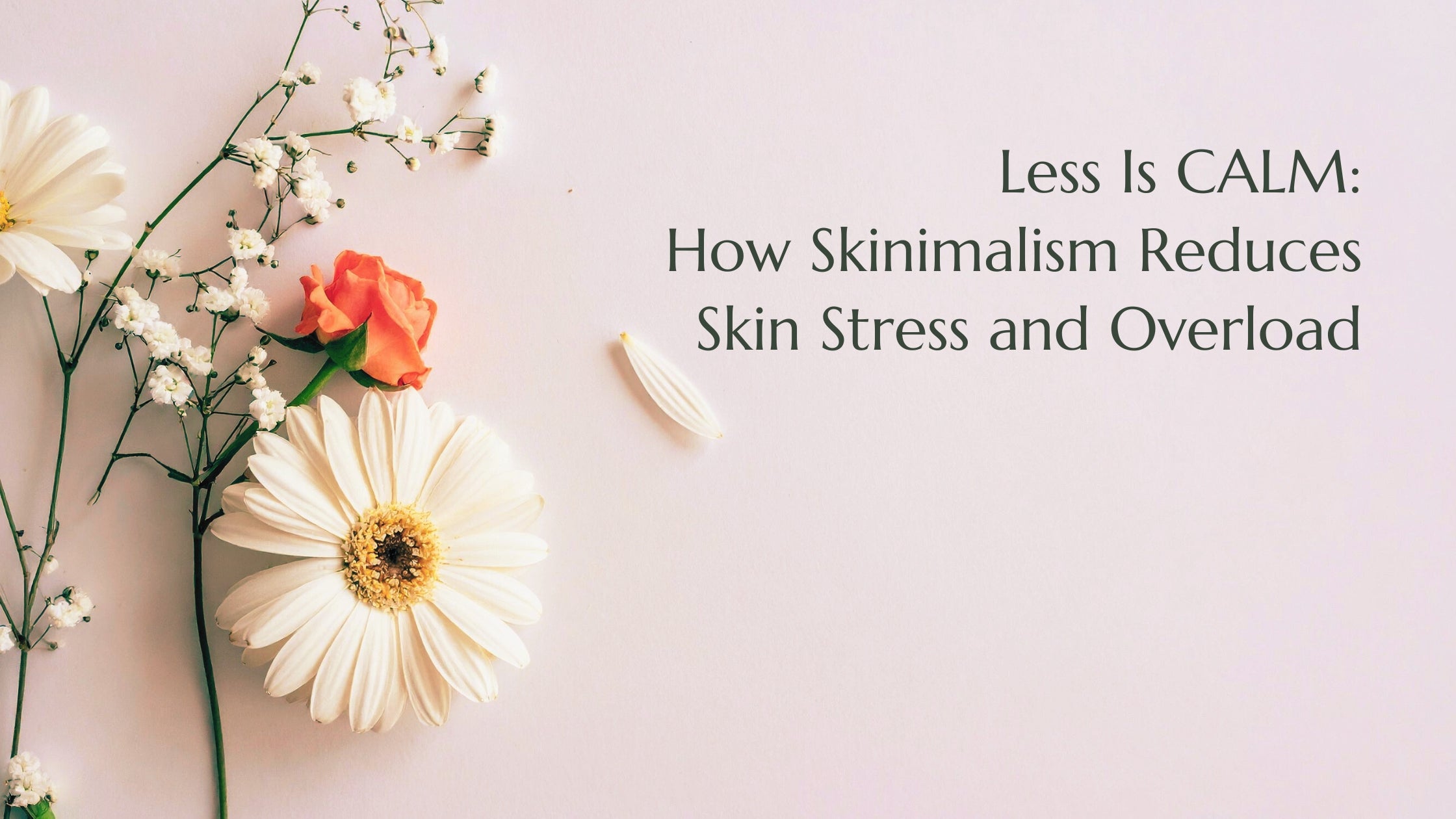 Less Is Calm: How Skinimalism Reduces Skin Stress and Overload