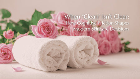 When “Clean” Isn’t Clear: How Cognitive Friction Shapes Modern Skincare Decisions