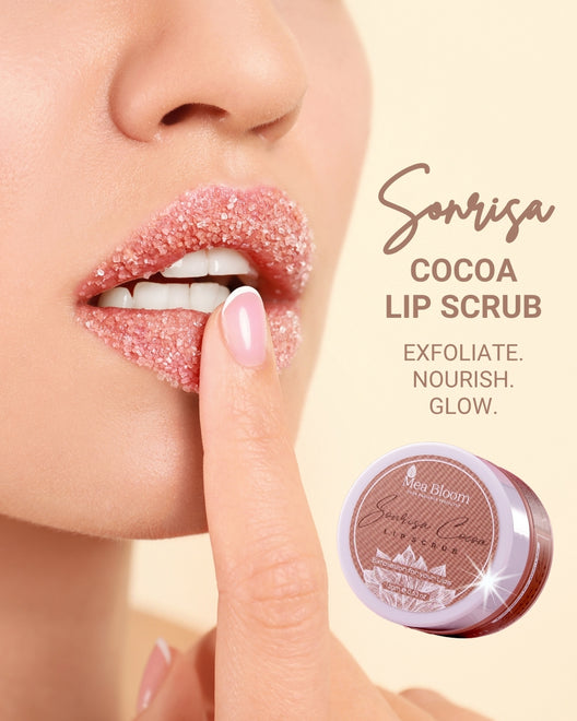 Sonrisa Cocoa I LIP SCRUB I Natural Exfoliator for Soft Lips