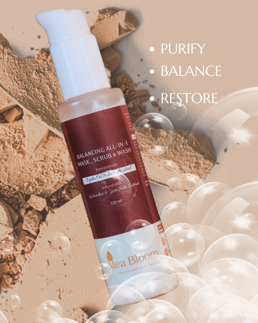Balancing All-in-1 Mask, Scrub & Wash I Purify I Balance I Restore