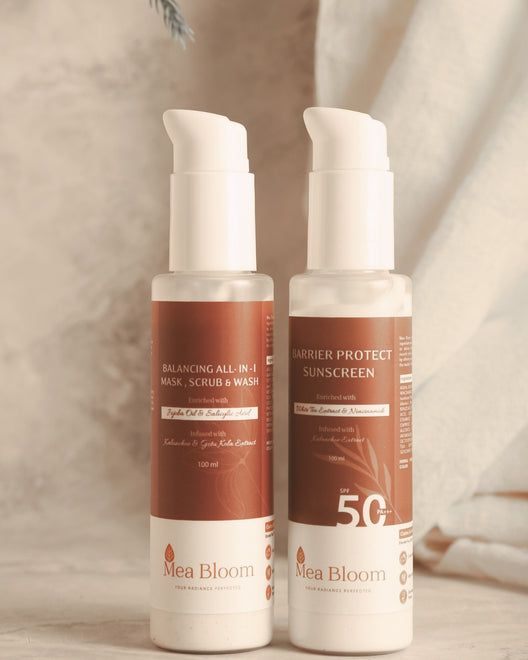Skin Armour Duo (Cleanse + Protect) - Just TWO steps to Radiant Skin